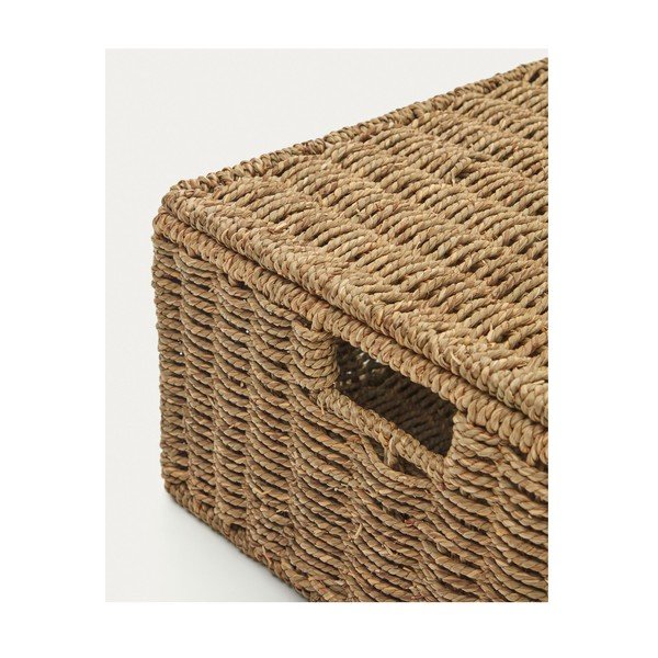 Košíky v súprave 2 ks z morskej trávy 40x60x21 cm Tossa – Kave Home-image-4