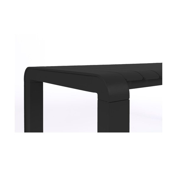 Čierna kovová záhradná lavica Vondel – Zuiver-image-4