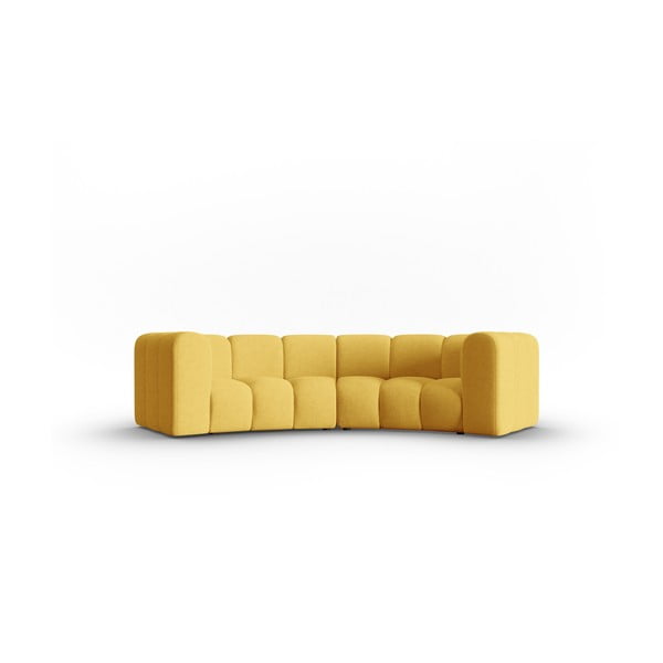 Žltá pohovka 322 cm Lupine – Micadoni Home