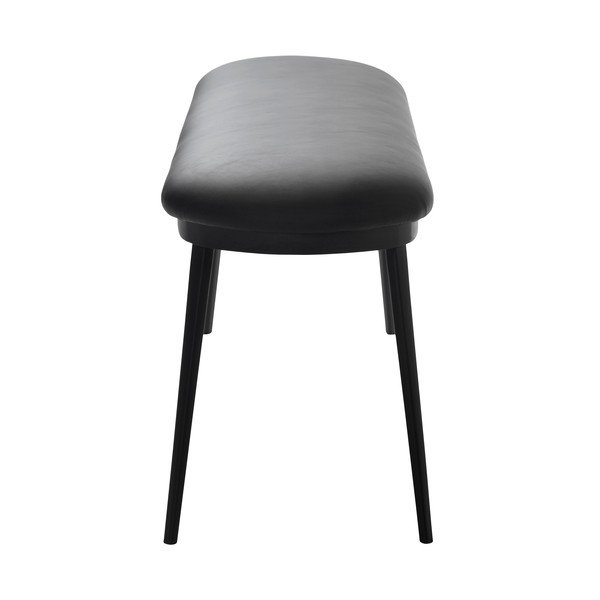 Čierna lavica z imitácie kože Gain – Unique Furniture-image-3