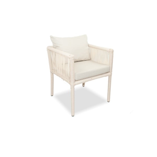 Béžová záhradná jedálenská súprava z umelého ratanu pre 8 Vera 200 – Floriane Garden-image-1