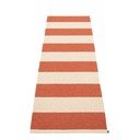 Vnútorný a vonkajší behúň v tehlovo-krémovej farbe 70x225 cm Bob Brick – Pappelina