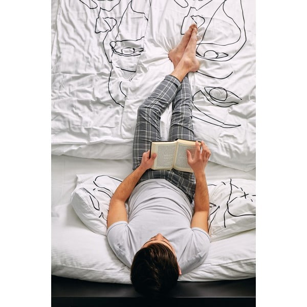 Obliečky z bavlneného saténu Butter Kings Infinity, 200 x 200 cm-image-3