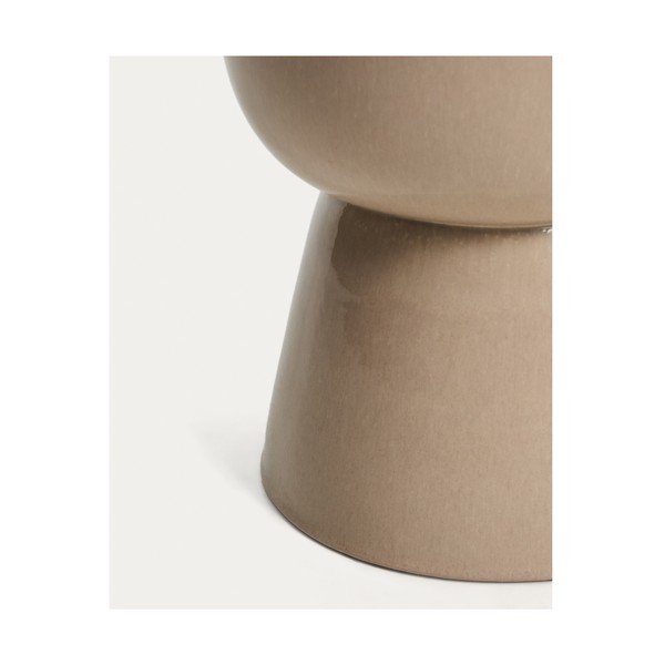 Keramický okrúhly záhradný stolík 36x36 cm Mesquida – Kave Home-image-3