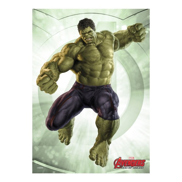 Nástenná ceduľa Age of Ultron Power Poses - The Hulk