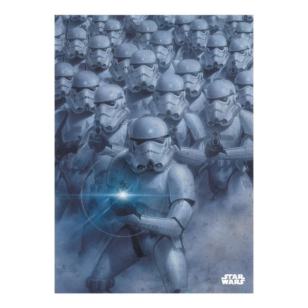 Nástenná ceduľa Star Wars Epics - Trooper Army