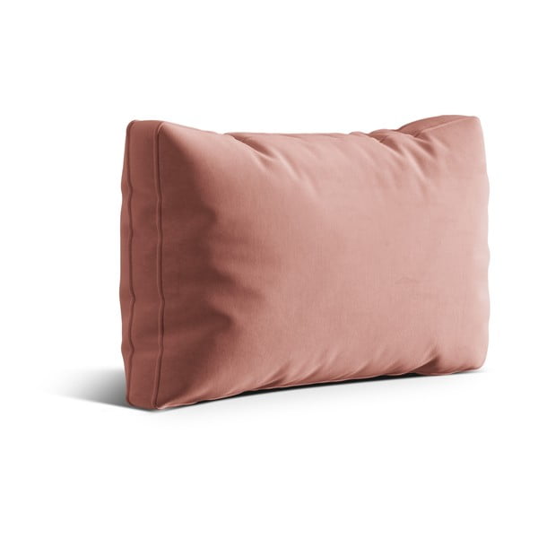Ružový zamatový vankúš na gauč Kemi – Cosmopolitan Design-image-1