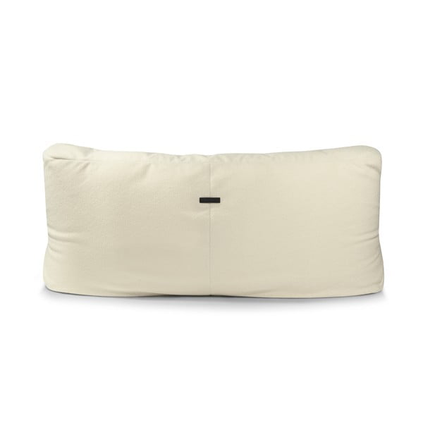 Krémový sedací vak z textílie buklé Sofa Tube 190 – SLOWDOWN-image-4