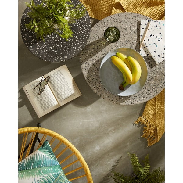 Čierny príručný stolík Kave Home Melano-image-3