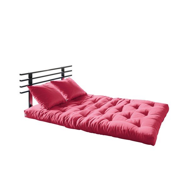 Rozkladacia pohovka Karup Shin Sano Black/Magenta-image-3