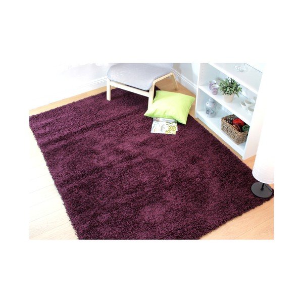 Fialový koberec Flair Rugs Cariboo Purple, 60 × 110 cm-image-1