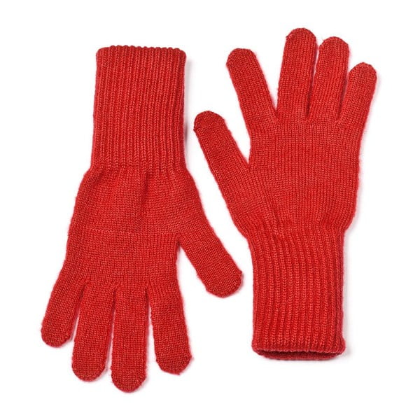 Červené rukavice Lavaii Elle