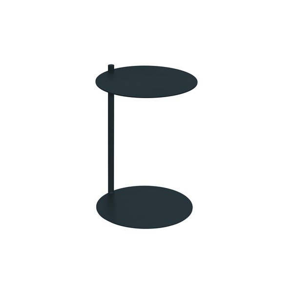 Oceľový okrúhly odkladací stolík 41x40 cm Ande – noo.ma