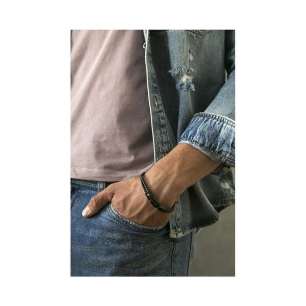 Pánsky náramok z pravej kože Monomen Henne-image-4