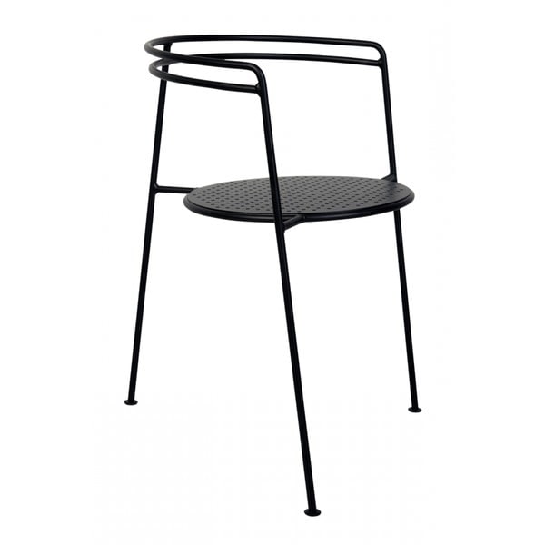 Čierna stolička OK Design Point