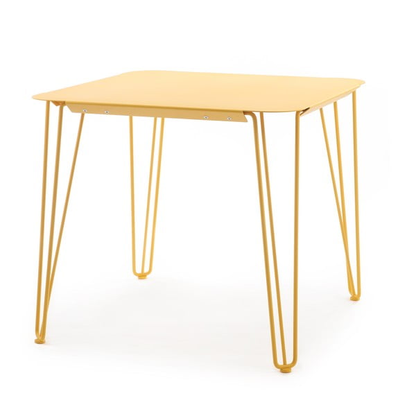 Žltý stôl Mobles 114 Rambla