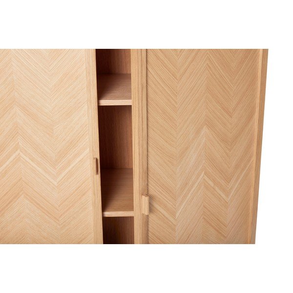 Šatníková skriňa z dubového dreva Hübsch Herringbone-image-2