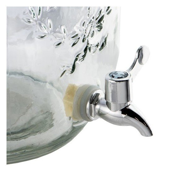 Sklenený barel na limonády Dispenser, 8 l-image-3
