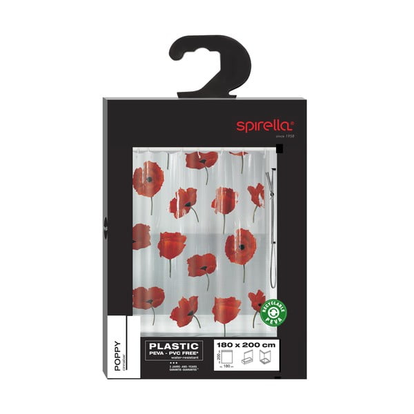 Sprchový záves 180x200 cm Poppy – Spirella-image-4