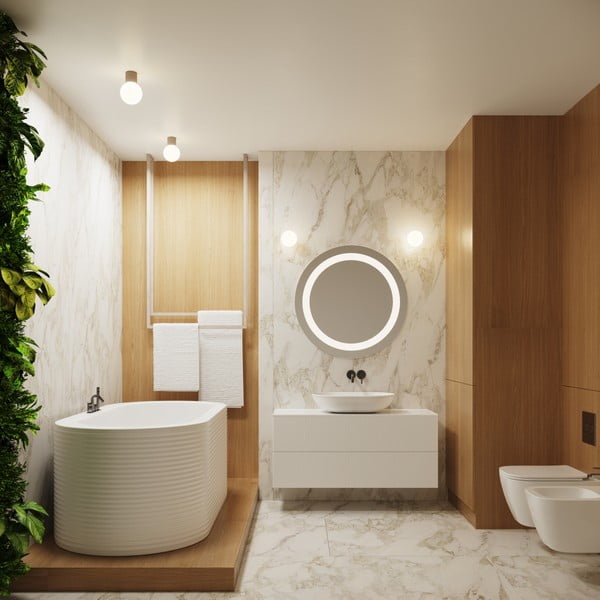 Taupe nástenné svietidlo Orbital – Sollux-image-4