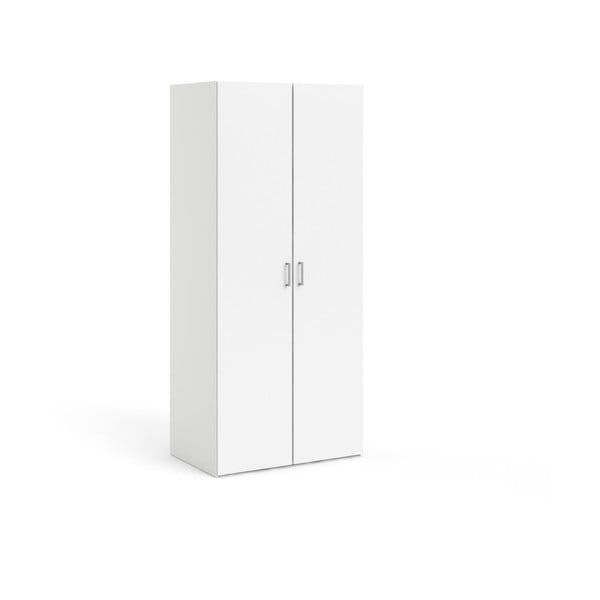 Biela šatníková skriňa 78x175 cm Space – Tvilum-image-2