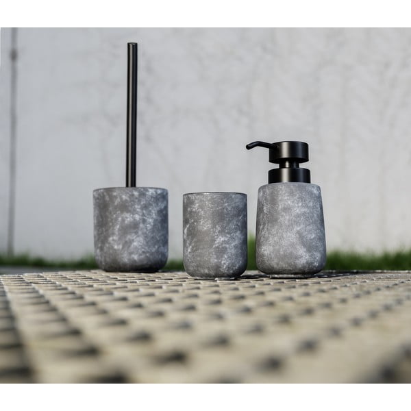 Sivá keramická WC kefa Sacile – Wenko-image-1