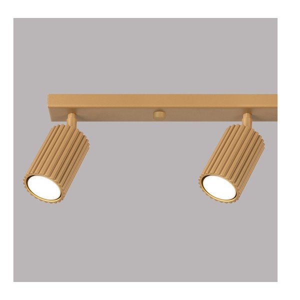 Bodové svietidlo v zlatej farbe 6,5x81 cm Gleam – Sollux-image-3