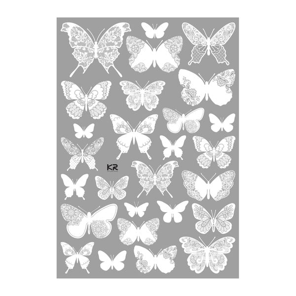 Samolepky Ambiance Chic Butterflies-image-1