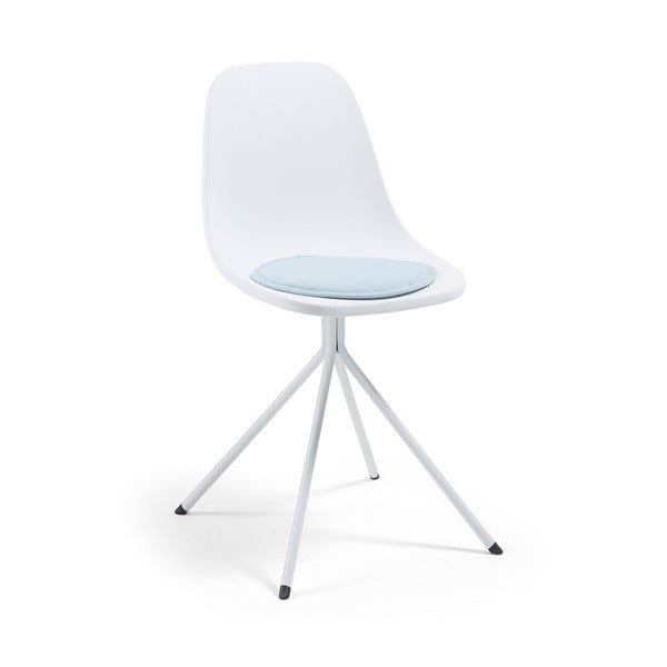 Biela jedálenská stolička La Forma Mint-image-4