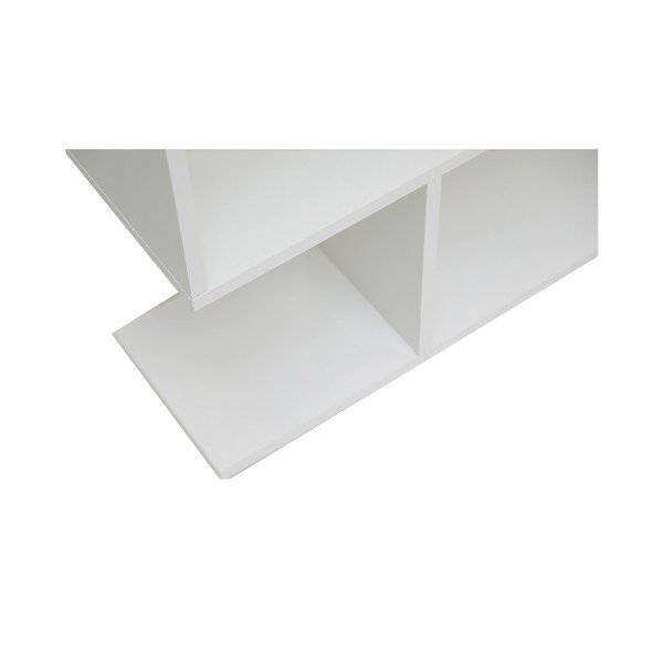 Biela knižnica Esidra Martin, výška 97 cm-image-1