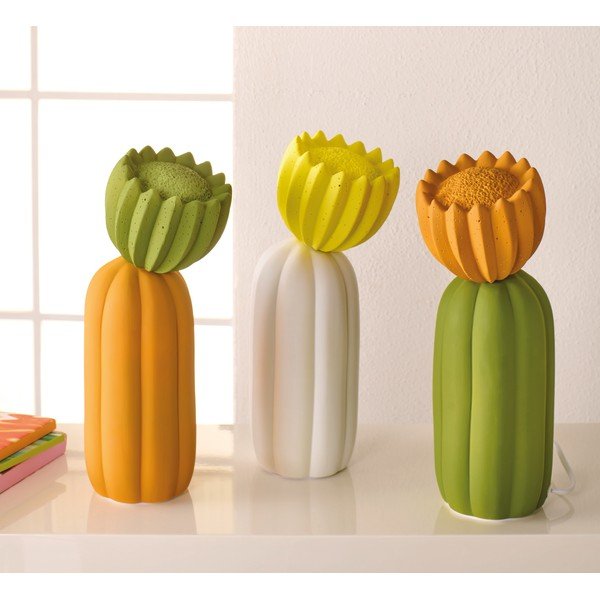 Zelená svetelná dekorácia do zásuvky ø 10 cm Cactus – Brandani-image-2
