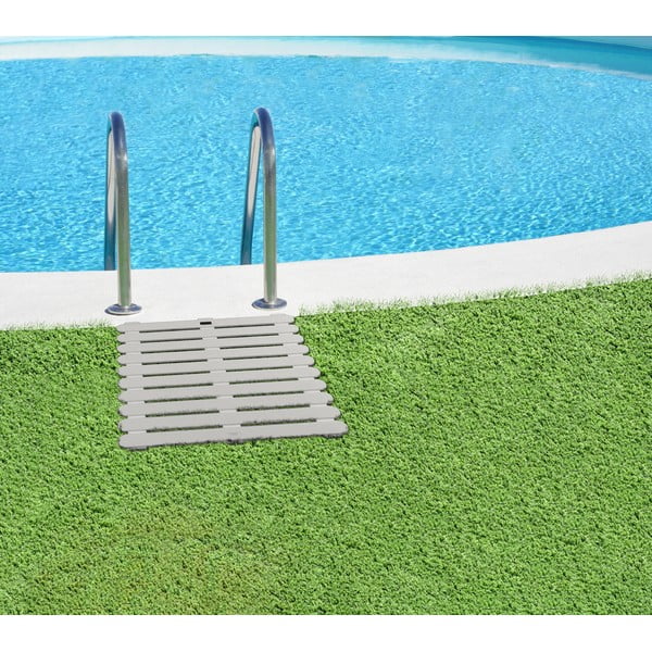 Béžová plastová kúpeľňová predložka 55x55 cm – Wenko-image-4