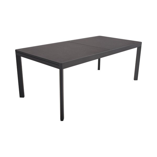 Záhradný jedálenský stôl so sklenenou doskou 100x200 cm Nerea – Garden Pleasure