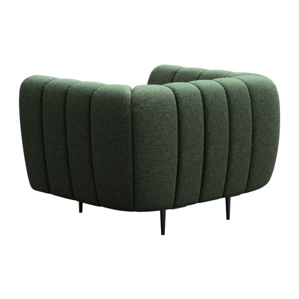 Tmavozelené kreslo Shel – Ghado-image-3