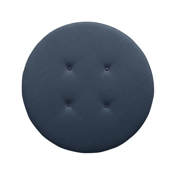 Tmavomodrý puf/odkladací stolík Helga Interiors Nolan-image-4