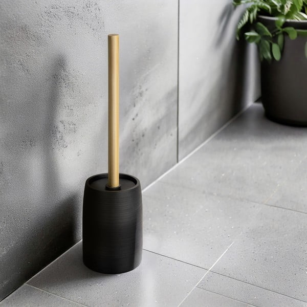 Čierna WC kefa z polyresínu Altavalle – Wenko-image-1