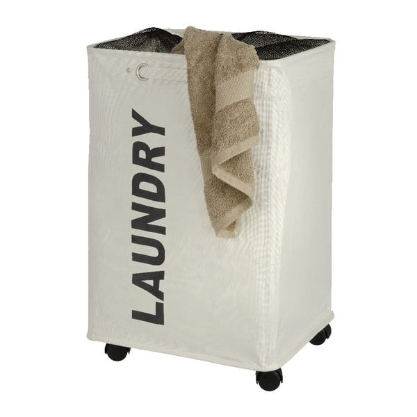 Béžový kôš na bielizeň Wenko Quadro, 79,2 l-image-2