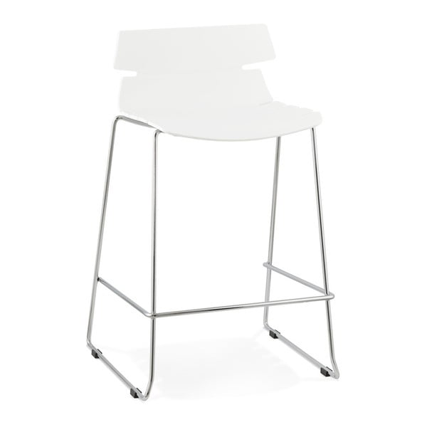 Biela barová stolička Kokoon Design Reny