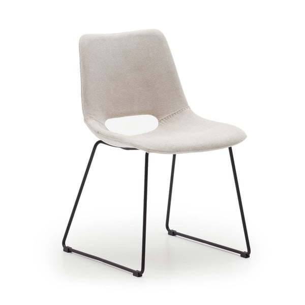 Béžová jedálenská stolička Zahara – Kave Home