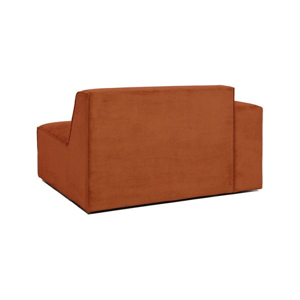 Oranžový menčestrový modul pohovky (ľavý roh) Sting - Scandic-image-3