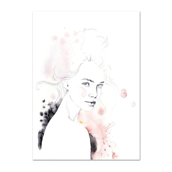 Plagát Leo La Douce Miss Louise, 42 x 59,4 cm
