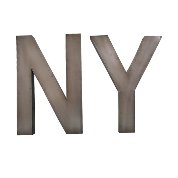 Dekoratívny nápis NY