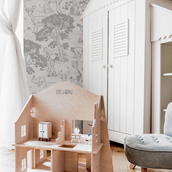 Papierová detská tapeta 100 cm x 280 cm Animals – Dekornik-image-1