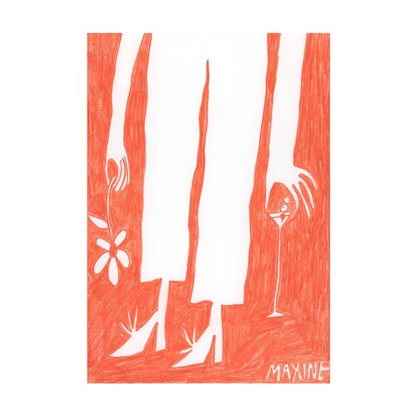 Plagát 30x40 cm Sunday at Five – Maxine McCrann – The Poster Club