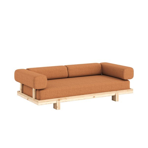 Oranžová pohovka 214 cm Stay – Karup