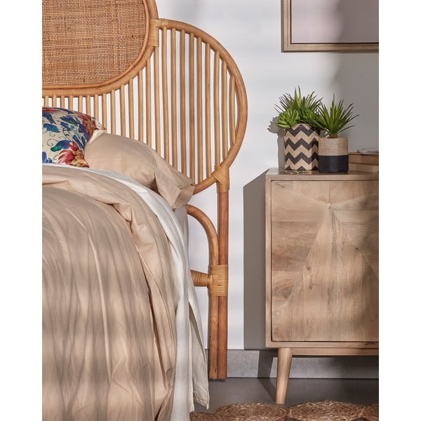 Čelo postele z ratanového dreva Kave Home Lalita, 170 x 120 cm-image-2