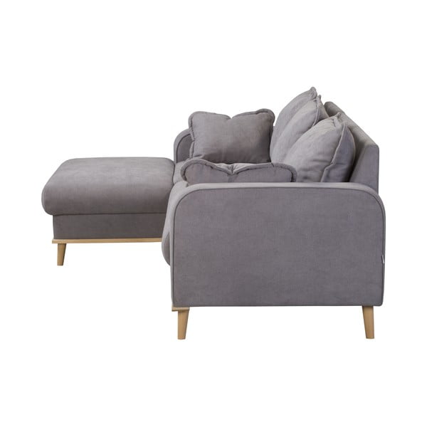 Sivá rohová pohovka (ľavý roh) Beata - Ropez-image-4