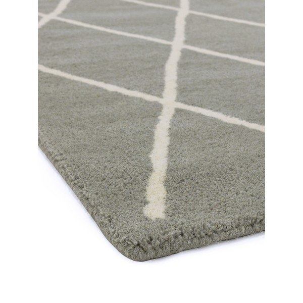 Sivý ručne tkaný vlnený koberec 200x290 cm Albany – Asiatic Carpets-image-2