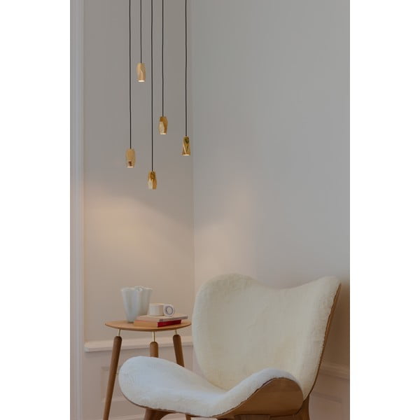 Tienidlo v zlatej farbe ø 4 cm Brighter Days Quadra – UMAGE-image-3