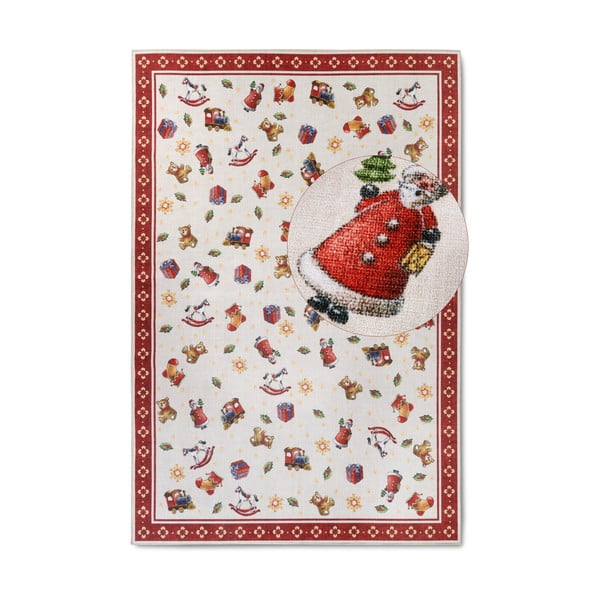 Červený koberec s vianočným motívom 160x230 cm Red Christmas – Villeroy&Boch
